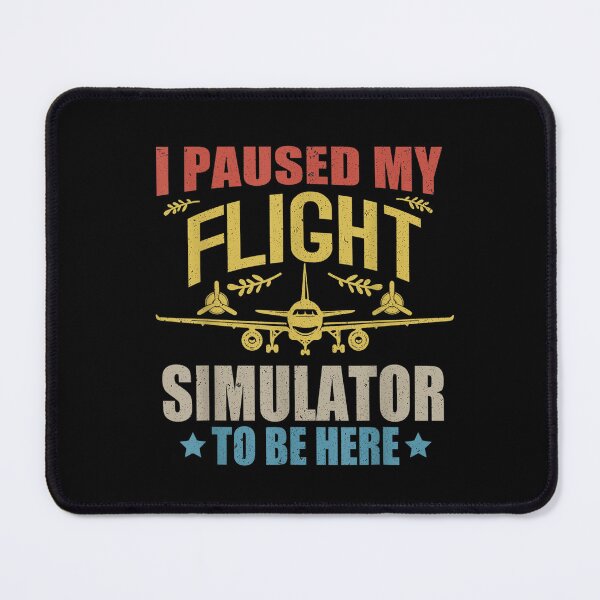 Item preview,  I Paused my Flight Simulator to Be Here Airliner Airplane designed and sold by SakuraPxl.