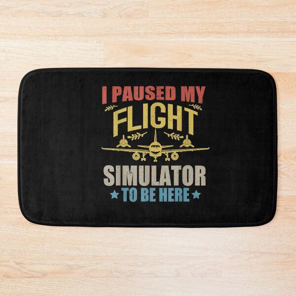 Item preview,  I Paused my Flight Simulator to Be Here Airliner Airplane designed and sold by SakuraPxl.