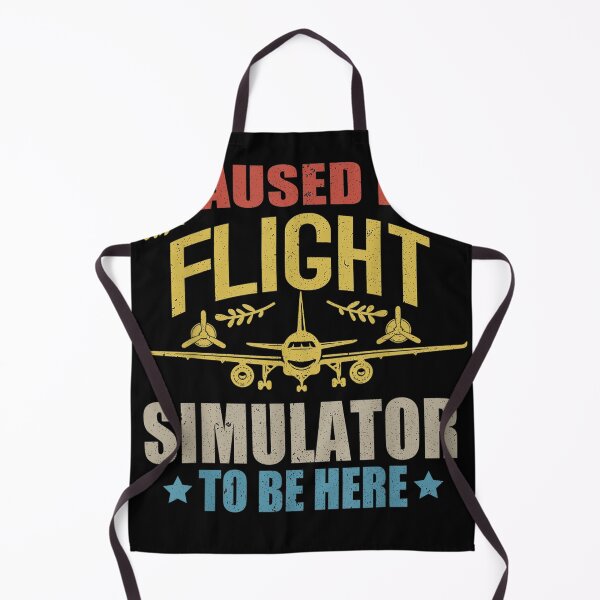 Item preview,  I Paused my Flight Simulator to Be Here Airliner Airplane designed and sold by SakuraPxl.