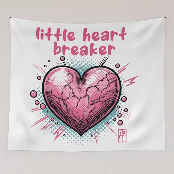 Item preview, Little Heart Breaker - I Love - Valentine's Day  designed and sold by ArtProjectShop.