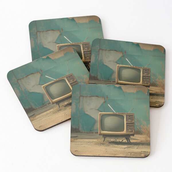 Item preview, Vintage Rustic 1950s American Television Desert Landscape designed and sold by KatanaCreative.