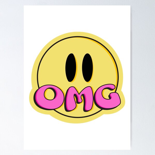 Item preview, OMG - SMILE OMG  designed and sold by Funky  Fibers.