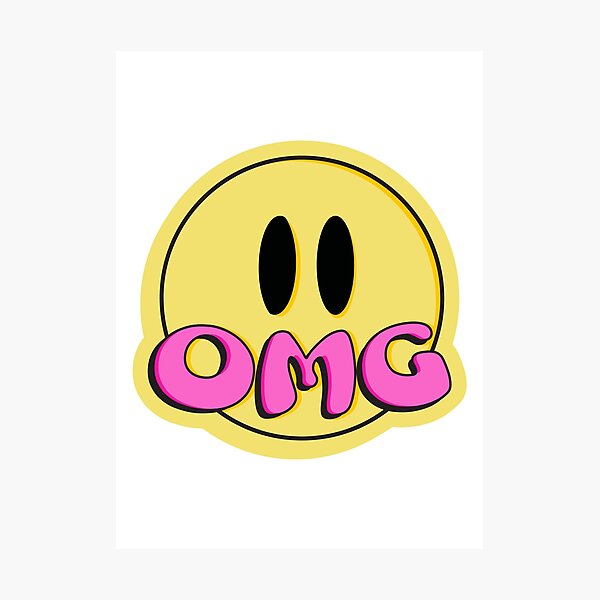 Item preview, OMG - SMILE OMG  designed and sold by Funky  Fibers.