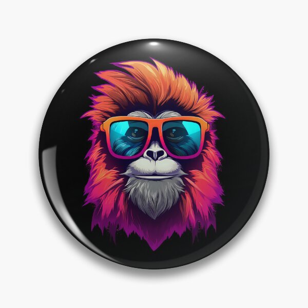 Item preview, Gibbon with sunglasses designed and sold by DerSenat.