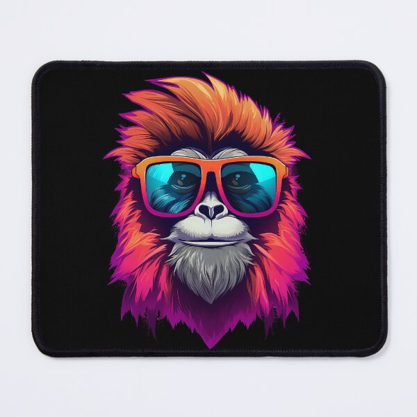 Item preview, Gibbon with sunglasses designed and sold by DerSenat.
