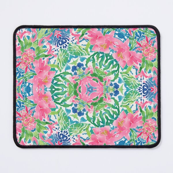 Item preview, Chinoiserie water lilies watercolor designed and sold by SophieClimaArt.