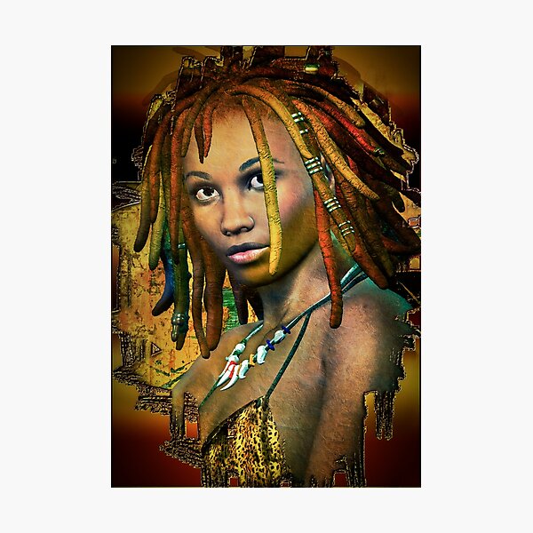 Item preview, REGGAE WOMAN designed and sold by shadowlea.