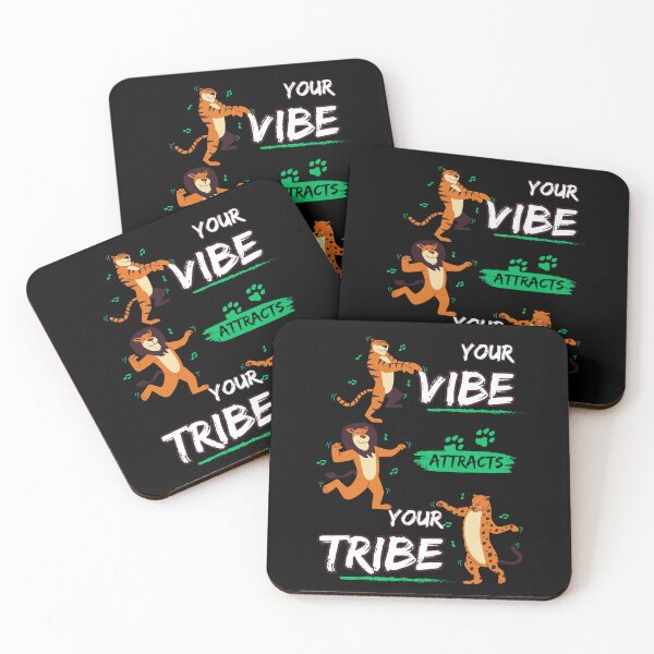 Item preview, Your Vibe Attracts Your Tribe Design designed and sold by ZenZooVibes.