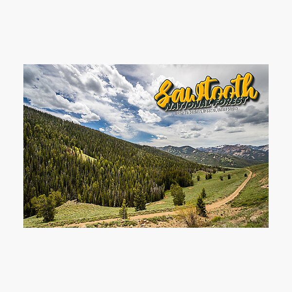 Item preview, Sawtooth National Forest designed and sold by GestaltImagery.