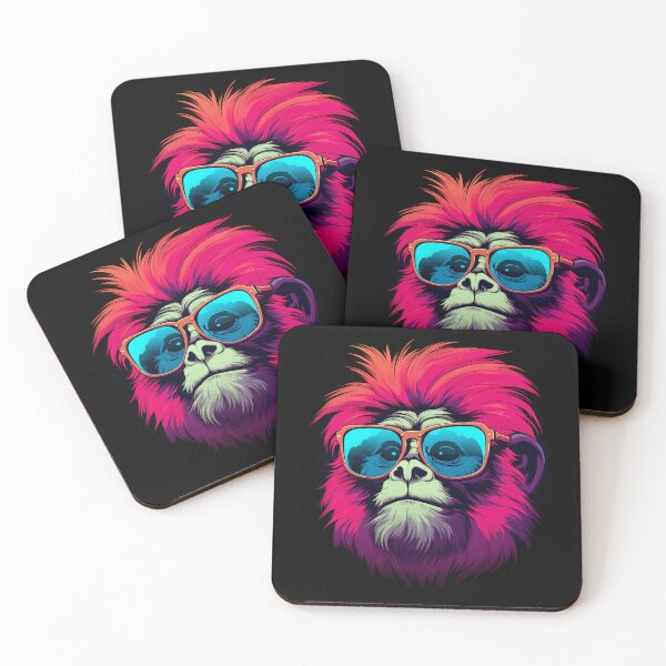 Item preview, Gibbon with sunglasses designed and sold by DerSenat.