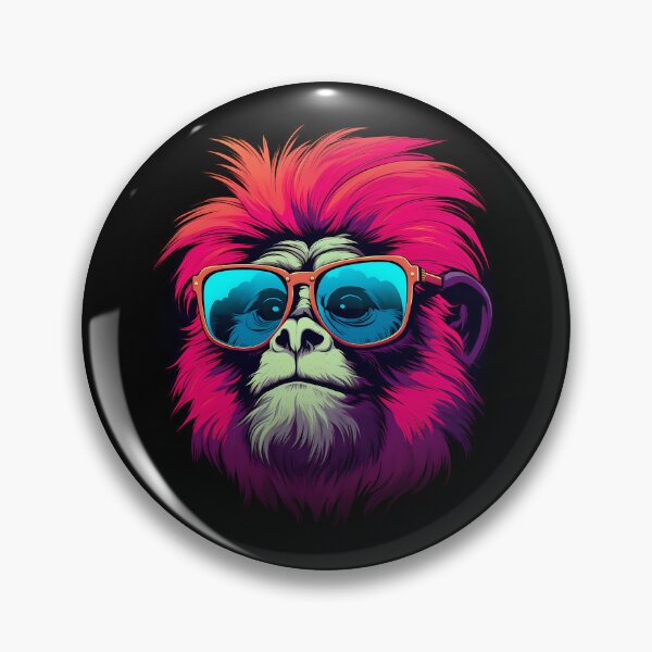 Item preview, Gibbon with sunglasses designed and sold by DerSenat.