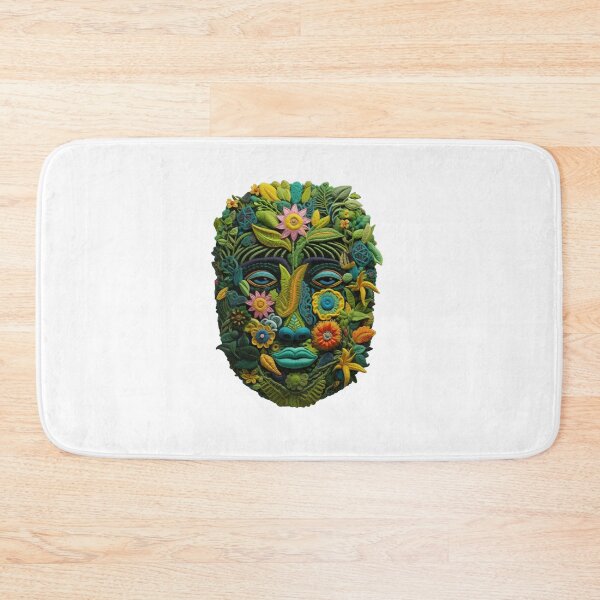 Item preview, Custom Knitted Amazon Rainforest Winter Tranquility Guardian | Embroidered Aesthetic designed and sold by PaddyMcKhan.