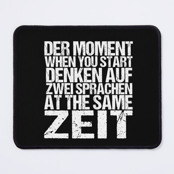 Item preview, Der Moment When You Start Funny German/English Language Student designed and sold by SakuraPxl.