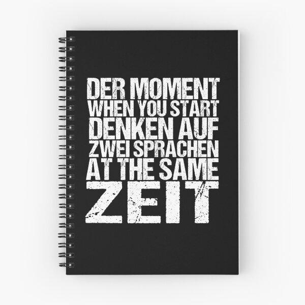 Item preview, Der Moment When You Start Funny German/English Language Student designed and sold by SakuraPxl.