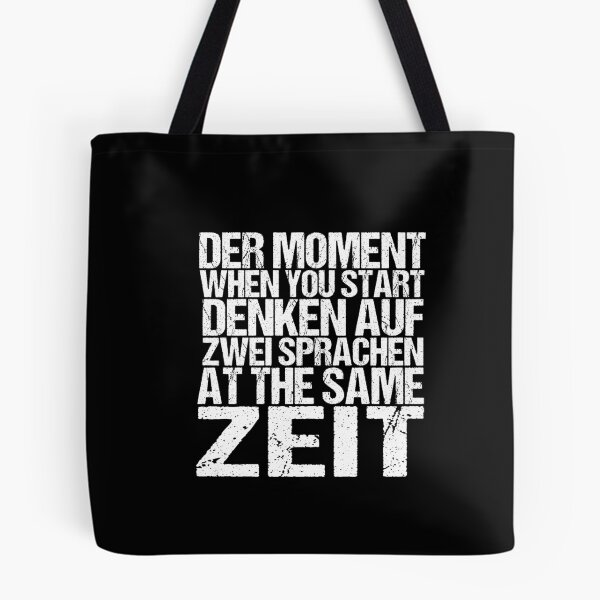 Item preview, Der Moment When You Start Funny German/English Language Student designed and sold by SakuraPxl.