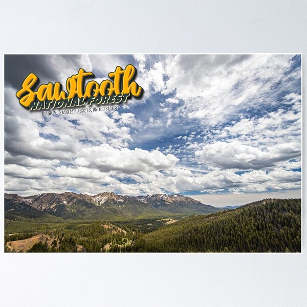Item preview, Sawtooth National Forest designed and sold by GestaltImagery.