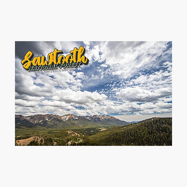 Item preview, Sawtooth National Forest designed and sold by GestaltImagery.