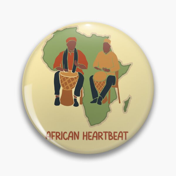 Item preview, African Heartbeat. Djembe African Drums designed and sold by Rebel-Design.