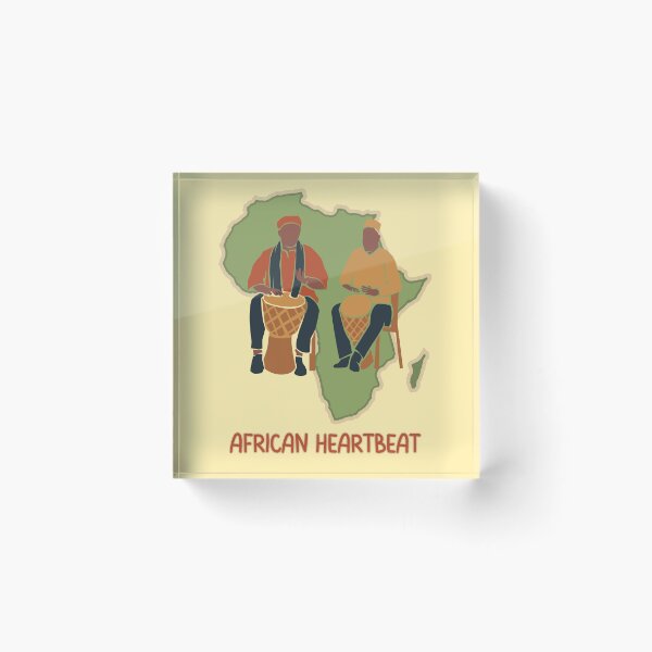 Item preview, African Heartbeat. Djembe African Drums designed and sold by Rebel-Design.