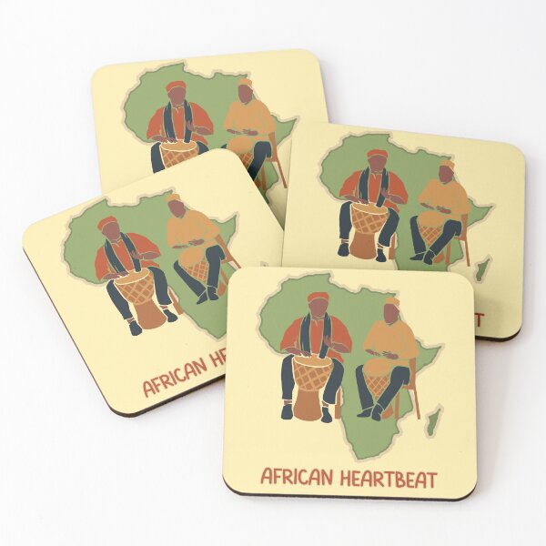 Item preview, African Heartbeat. Djembe African Drums designed and sold by Rebel-Design.
