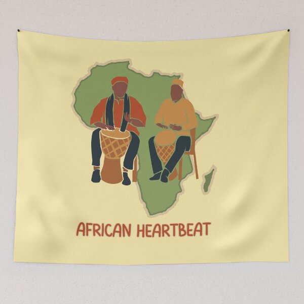 Item preview, African Heartbeat. Djembe African Drums designed and sold by Rebel-Design.