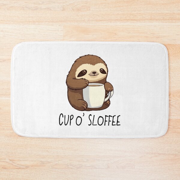 Item preview, Cute Funny Cup o' Sloffee Drawing designed and sold by MugsForReal.