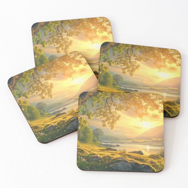 Item preview, Stunning View Of River In The Forest designed and sold by luckyanimechann.
