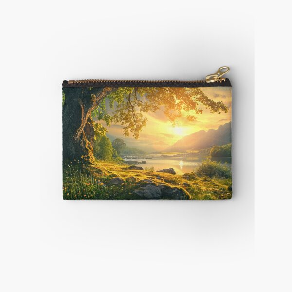 Item preview, Stunning View Of River In The Forest designed and sold by luckyanimechann.