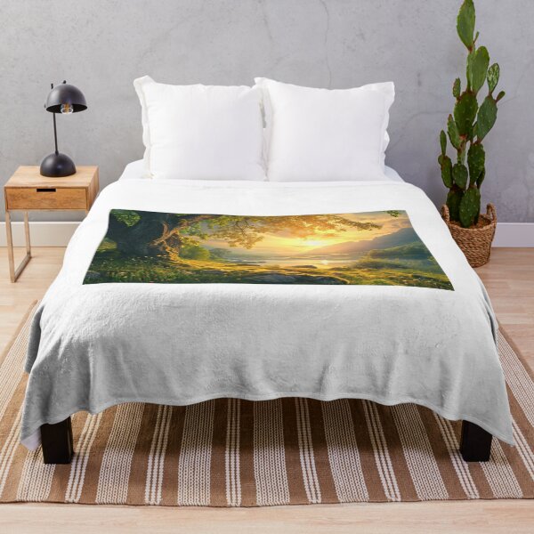 Item preview, Stunning View Of River In The Forest designed and sold by luckyanimechann.