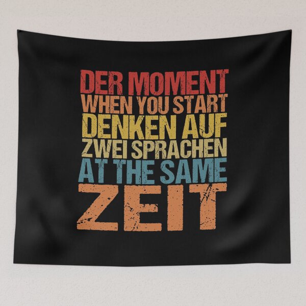 Item preview,  Der Moment When You Start Funny German/English Language Student designed and sold by SakuraPxl.