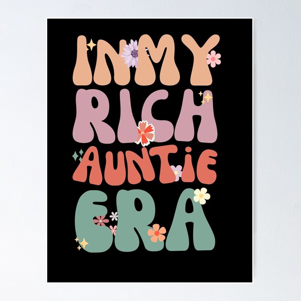 Item preview, Cute In My Rich Auntie Era Groovy Retro Aunt Auntie Funny designed and sold by AB-NewStyle.