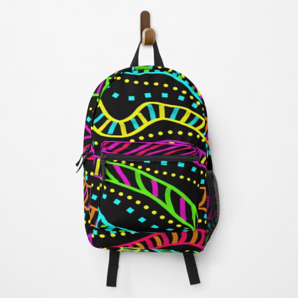 Item preview, Neon Striped Waves designed and sold by JaygiesDesign.
