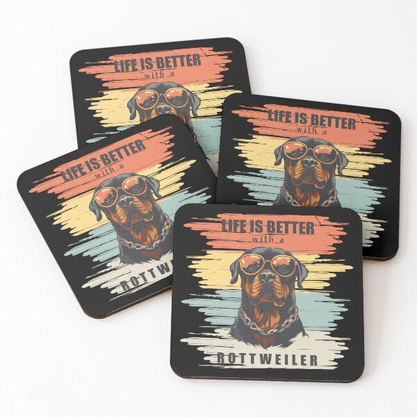 Item preview, Diseño de perro Rottweiler vintage designed and sold by Hansani Nuwanmini Jayawickrama.