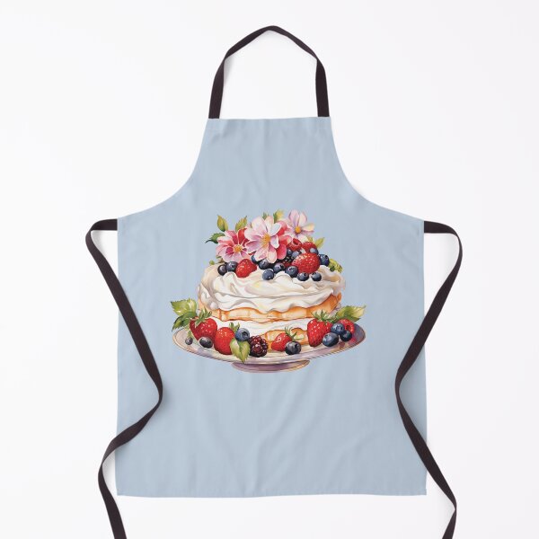 Item preview, Mixed Berries Summer Floral Pavlova designed and sold by Alicia Chee.