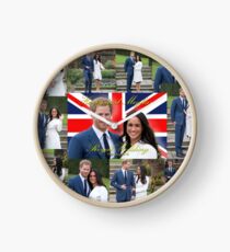 HRH Prince Harry and Meghan Markle Royal Wedding Souvenir Clock