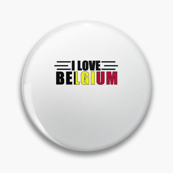 Item preview, I Love Belgium, Red Heart with Belgium Flag  designed and sold by SakuraPxl.