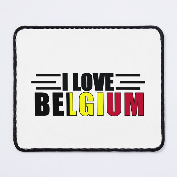 Item preview, I Love Belgium, Red Heart with Belgium Flag designed and sold by SakuraPxl.