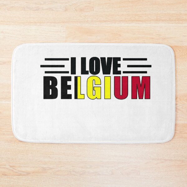 Item preview, I Love Belgium, Red Heart with Belgium Flag  designed and sold by SakuraPxl.