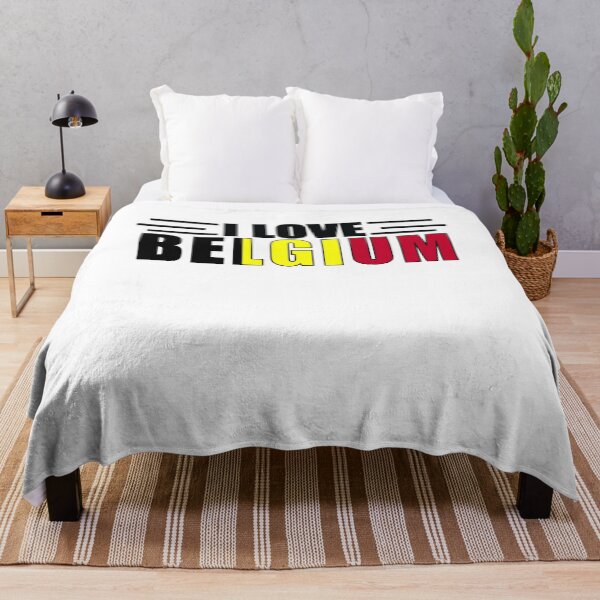 Item preview, I Love Belgium, Red Heart with Belgium Flag designed and sold by SakuraPxl.
