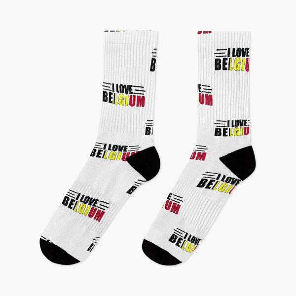 Item preview, I Love Belgium, Red Heart with Belgium Flag  designed and sold by SakuraPxl.