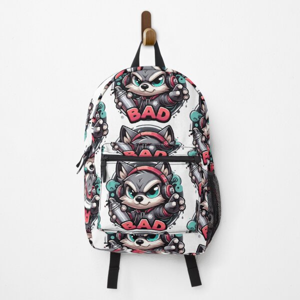 Item preview, Bad Cute Graffiti Wolf designed and sold by BadGraffitiman.