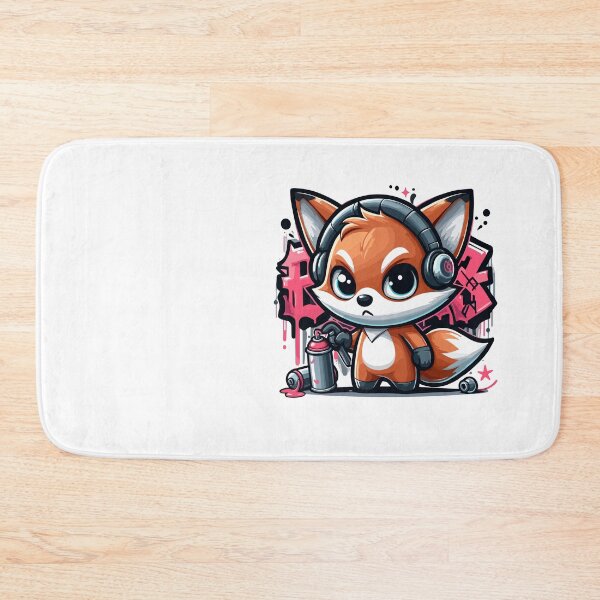 Item preview, Copy of Bad Cute Graffiti Fox designed and sold by BadGraffitiman.