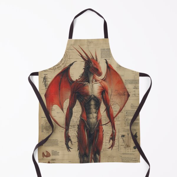 Item preview, Draconic Anatomy Chart: Unveiling the Majesty of Mythical Physiology designed and sold by raistlin81.