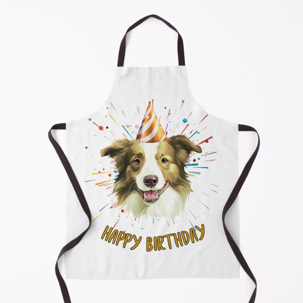 Item preview, Birthday Border Collie Wheaton - Happy Birthday! designed and sold by wotsthis.