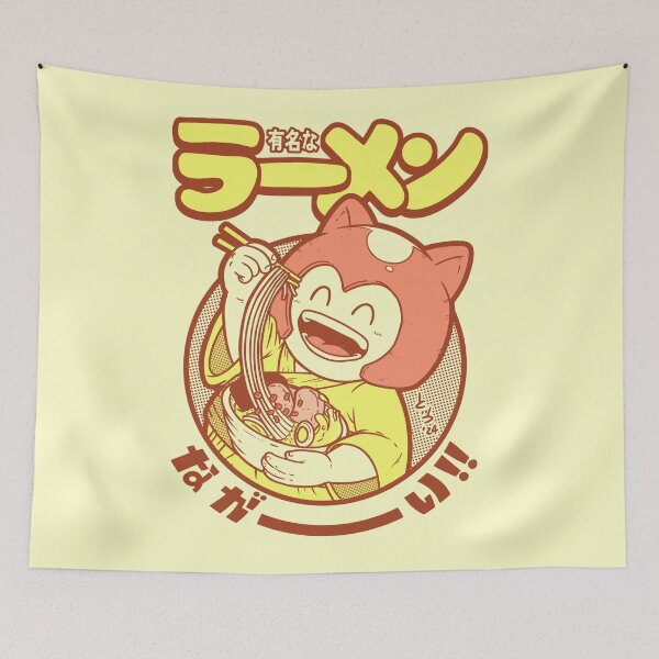 Item preview, Long Ramen Noodles designed and sold by Tokyo-Dori Studio .