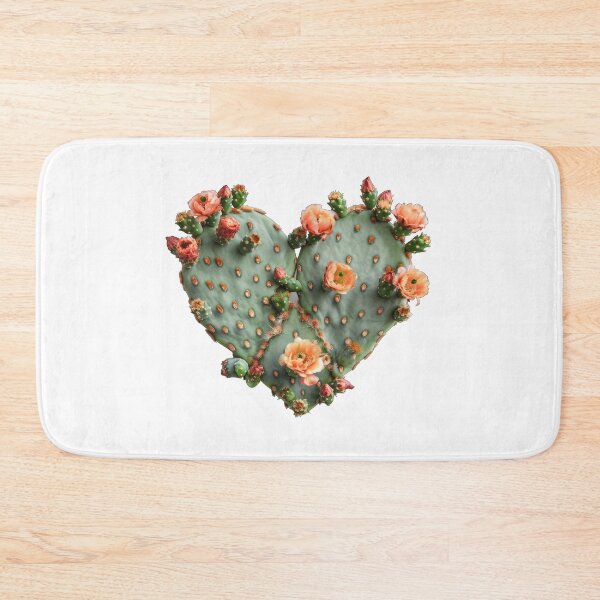 Item preview, A heart-shaped cactus blooms designed and sold by Ninoshik.