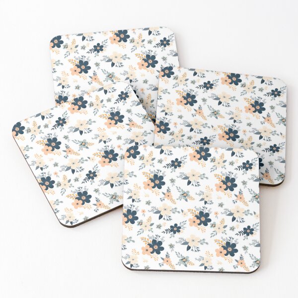Item preview, Seamless floral pattern with flowers and leaves. Vector illustration on a white background. designed and sold by MTShoppingLine.