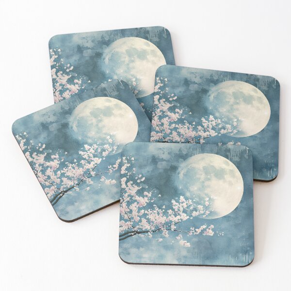 Item preview, Dreamlike moon view anime inspired designed and sold by randrdesign.