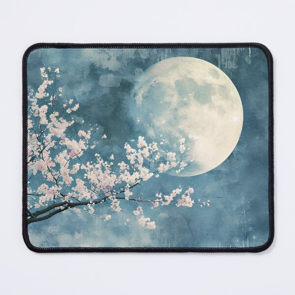 Item preview, Dreamlike moon view anime inspired designed and sold by randrdesign.