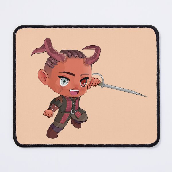Item preview, Wyll Baldur's Gate 3 Chibi Sticker, T-Shirt and more designed and sold by nuwandafoer.